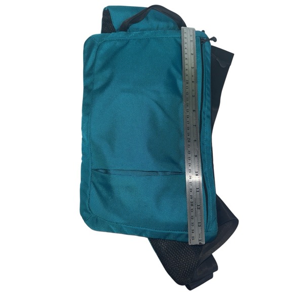 Protec A502 ZIP Sling Bag Backpack Teal Tablet iPad Padded Compartments EUC - Picture 3 of 9
